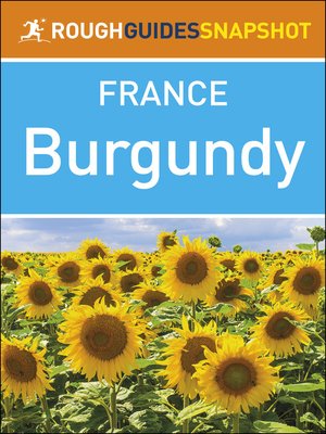 cover image of The Rough Guide Snapshot France - Burgundy
